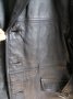 Мъжки кожен реглан,кожена шуба ,манто L 52/54, снимка 6