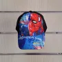 Нова детска шапка с козирка СпайдърМен (SpiderMan) в черен цвят, снимка 1