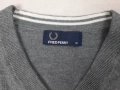 Fred Perry V-Neck - Оригинален мъжки пуловер размер M, снимка 7