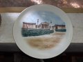 Стар порцелан Гърция колекционерска чиния, снимка 2