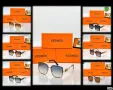 Слънчеви очила с UV400 защита Hermes😎 Налични различни цветове и модели Код D1010, снимка 1