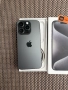 КАТО НОВ❗256gb❗ iPhone 15 Pro Лизинг от 40лв/м / Black Titanium USA черен, снимка 4