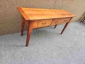 Голяма конзолна маса изработена изцяло от масив, снимка 2