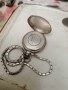Стар джобен сребърен часовник, снимка 2
