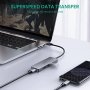 AUKEY USB 3.1 хъб, ултратънък 4-портов USB хъб от алуминий, съвместим с Mac, Surface Pro, PC​​, снимка 4