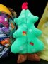 Коледна плюшена играчка елха 30 см, снимка 1 - Други - 43226054
