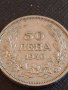 Стара монета 50 лева 1940г. Царство България Цар Борис трети 43054, снимка 2