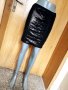 Черна къса елатична пола с пайети С, снимка 1