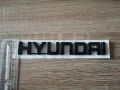 Надпис Hyundai черен гланц, снимка 3