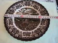 Английска Колекционерска Чиния Железен Камък, снимка 8