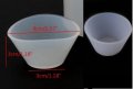 Купичка Чашка силиконова за отливки и смес от епоксидна смола и изработка на бижута за работа, снимка 1 - Форми - 32955083