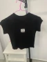 Черна кроп тениска , снимка 1
