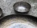 старинен ръчно чукан сервиз, снимка 4