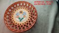 Порцеланова чиния, рязан порцелан за стена, Унгария, снимка 2