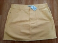 Нова жълта дънкова пола ХL, снимка 1