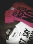 Дамска тениска Just Say Moschino Print във розов и мръсно бял цвят, снимка 4