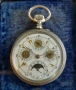 Старинен сребърен Швейцарски джобен часовник Tavannes, снимка 6