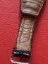 JUNGHANS SHOCKPROOF Стар НЕМСКИ РЯДЪК ВИНТИДЖ МЕХАНИЧЕН ЧАСОВНИК ЮНГХАНС РЕТРО КАИШКА Ест КОЖА 29335, снимка 12