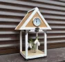 Дървена тематична къщичка с часовник , снимка 2
