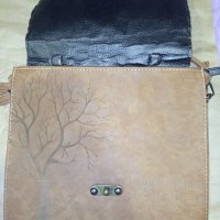 кожена уникална чанта, снимка 3 - Чанти - 43884412