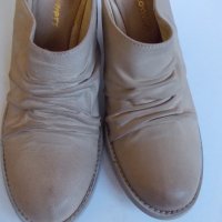 Кожени мюли (бежови) № 38, снимка 9 - Дамски обувки на ток - 32843253