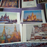 Собор Свети Василий Блажени (Москва) 16 картички в албум от Цесевич 150х105мм 1975г., снимка 12 - Колекции - 43959025