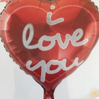 -25% червен балон - фолио ”I Love You”, снимка 10 - Други - 27756464