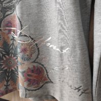 Desigual нова дамска блуза с шал-яка, снимка 10 - Блузи с дълъг ръкав и пуловери - 43792254