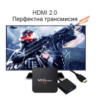 ТВ БОКС MXQ PRO 4K, снимка 16 - Плейъри, домашно кино, прожектори - 44118950