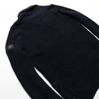 G-Star Raw Avihu Shawl Knit Mazarine Blue Мъжки Пуловер Размер M/L, снимка 15 - Пуловери - 35460849