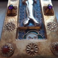 Кръст - Емайл - Morató - Исус Христос, снимка 15 - Антикварни и старинни предмети - 38497223