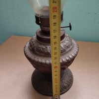 Стара газова лампа, снимка 3 - Антикварни и старинни предмети - 43347659