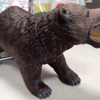 Меко гумено животно-мечка,28см, реалистичен звук, снимка 1 - Фигурки - 37433733