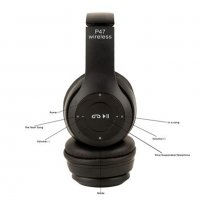 P47 слушалки блутут безжични, снимка 3 - Bluetooth слушалки - 33167770