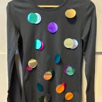 Лот от две весели блузи- Sisley и Rossalita, р-р S, снимка 8 - Блузи с дълъг ръкав и пуловери - 43633754