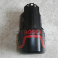 Bosch 10,8V - Li-ion-1,0 A-Бош-Добра Батерия-10,8 Волта-Литий-Йон-1,0 Ампера, снимка 1 - Винтоверти - 33227040