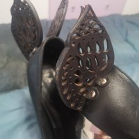 Обувки с пеперуда на Дарис, снимка 5 - Дамски обувки на ток - 40659229