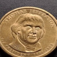 Възпоменателна монета 1 долар THOMAS JEFFERSON 3 президент на САЩ (1801-1809) за КОЛЕКЦИЯ 38066, снимка 8 - Нумизматика и бонистика - 40765837