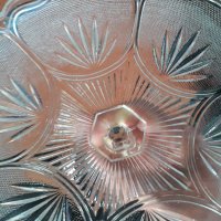 Стъклена Купа 'Фруктиера' за Плодове,поднос, снимка 10 - Антикварни и старинни предмети - 40114803