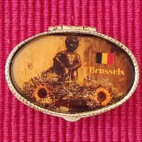 Кутия за енфие Brussels, Брюксел. , снимка 1 - Антикварни и старинни предмети - 38084187