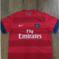 Nike Paris Saint Germain Fly Emirates - страхотна футболна тениска, снимка 2 - Тениски - 33641061