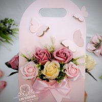 Букет от сапунени рози , снимка 6 - Подаръци за жени - 39146604