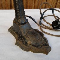 Стара австрийска настолна лампа,1900г,работеща, снимка 4 - Антикварни и старинни предмети - 35204139