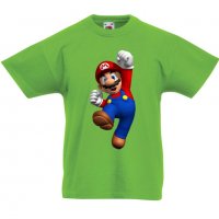 Детска тениска Супер Марио Super Mario 1, снимка 3 - Детски тениски и потници - 32939767