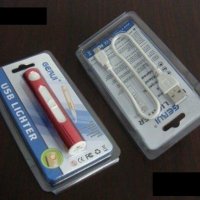 USB запалка lighter за цигари без пламък със зарядно, снимка 3 - Друга електроника - 26829176