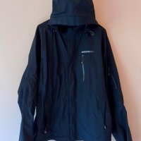 Didriksons непромокаемо мъжко черно яке с качулка и джобове , снимка 1 - Якета - 43676487
