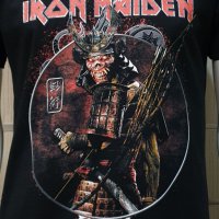 Нова мъжка тениска на музикалната група IRON MAIDEN - Senjutsu Samurai Eddie Snake Death, снимка 2 - Тениски - 37106898