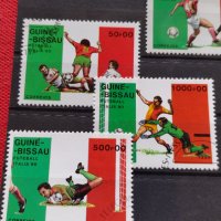 Пощенски марки серия ФУТБОЛ световно първенство Италия 90г. Гвинея Бисау за колекция - 22549, снимка 2 - Филателия - 36654648