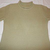 Зелена блузка С-М размер, снимка 3 - Блузи с дълъг ръкав и пуловери - 27176349