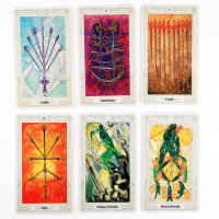 Уникални таро карти: Osho Zen Tarot & Thoth Tarot & Golden Dawn Tarot, снимка 10 - Карти за игра - 34166777